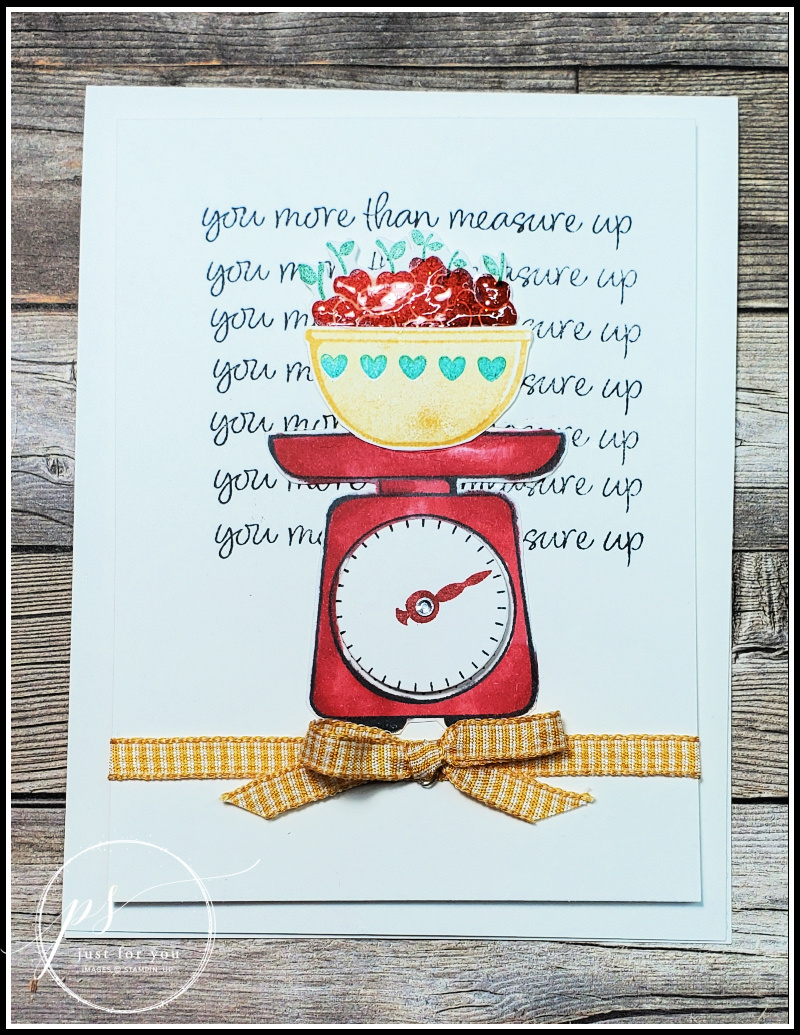 Measure of Love Card Tutorial - Tina Zinck, Stamping Artist & Creative ...