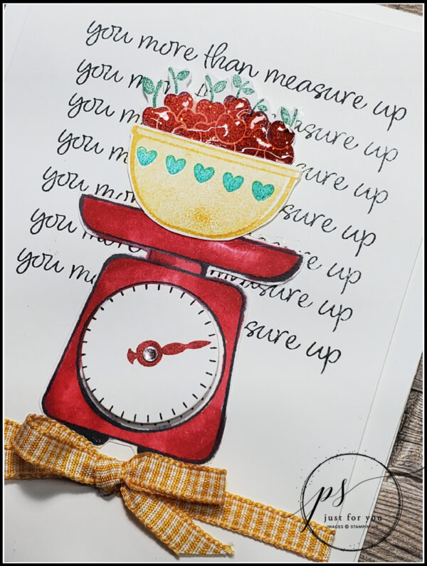 Measure of Love Card Tutorial - Tina Zinck, Stamping Artist & Creative ...